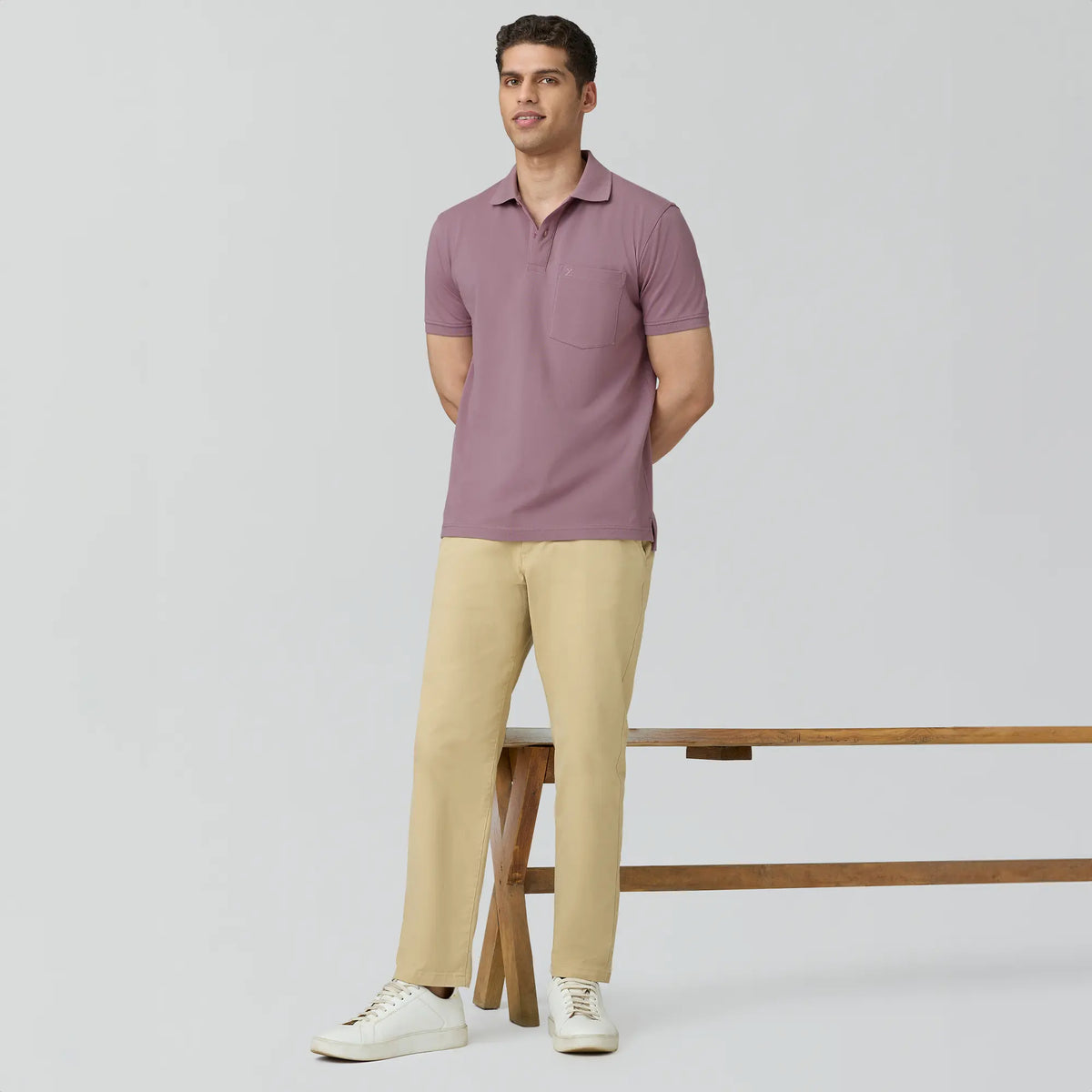 Code Polo T-shirts Rose Blush
