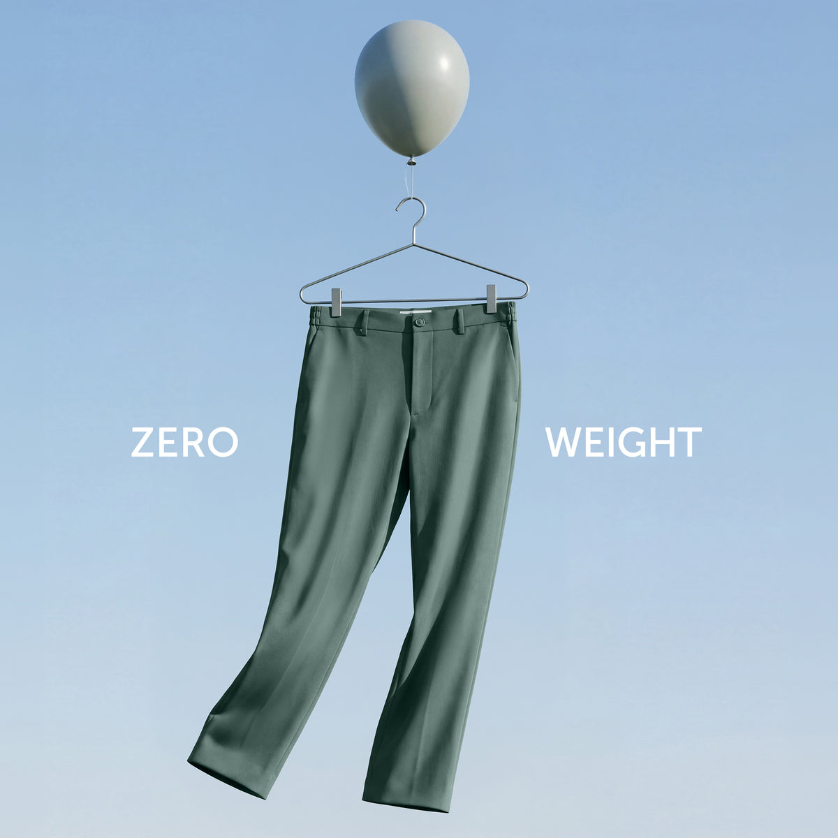 VELOCITY: Soft Stretch Pants - Relaxed Fit Pine Green