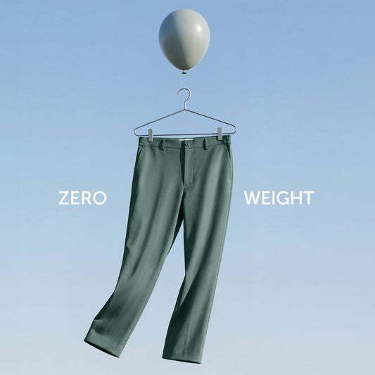 VELOCITY: Soft Stretch Pants - Relaxed Fit Pine Green