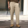 VELOCITY: Soft Stretch Pants - Straight Fit Tan Brown