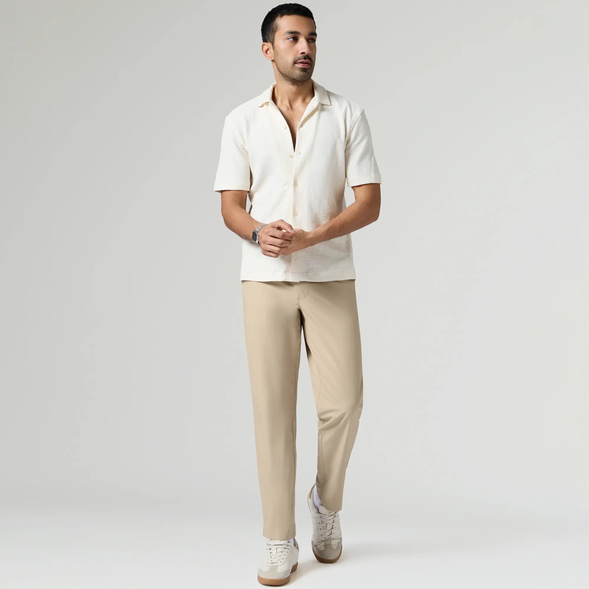 Mens Velocity Polyester Mobile Pants Tan Brown