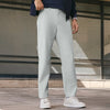 VELOCITY: Soft Stretch Pants - Straight Fit Chrome White