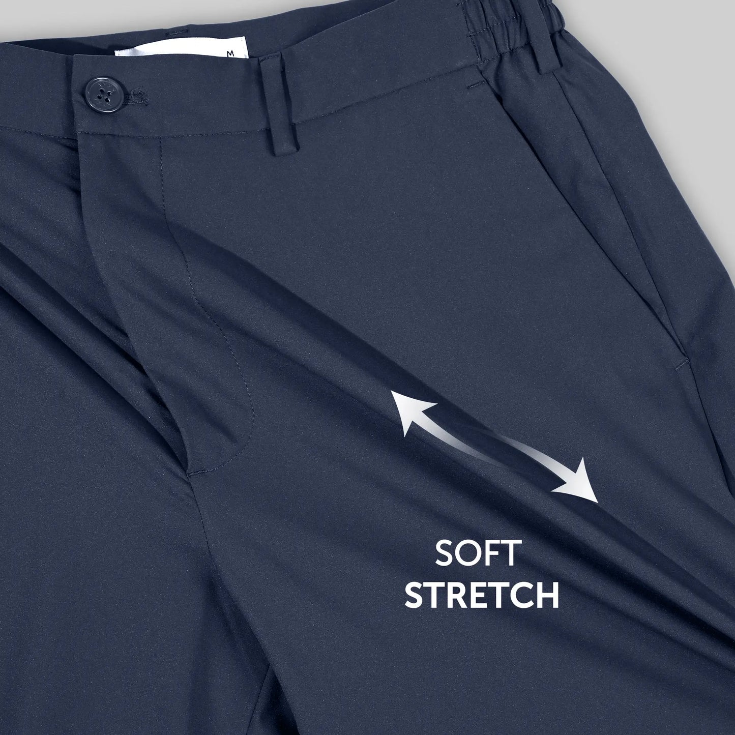 VELOCITY: Soft Stretch Pants - Relaxed Fit Midnight Blue