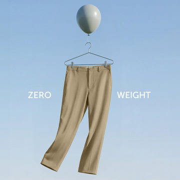 VELOCITY: Soft Stretch Pants - Relaxed Fit Sand Brown