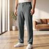 VELOCITY: Soft Stretch Pants - Straight Fit Ash Grey