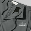 VELOCITY: Soft Stretch Pants - Straight Fit Ash Grey