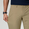 KINETIC: Soft Stretch Pants - Slim Fit Sand Brown