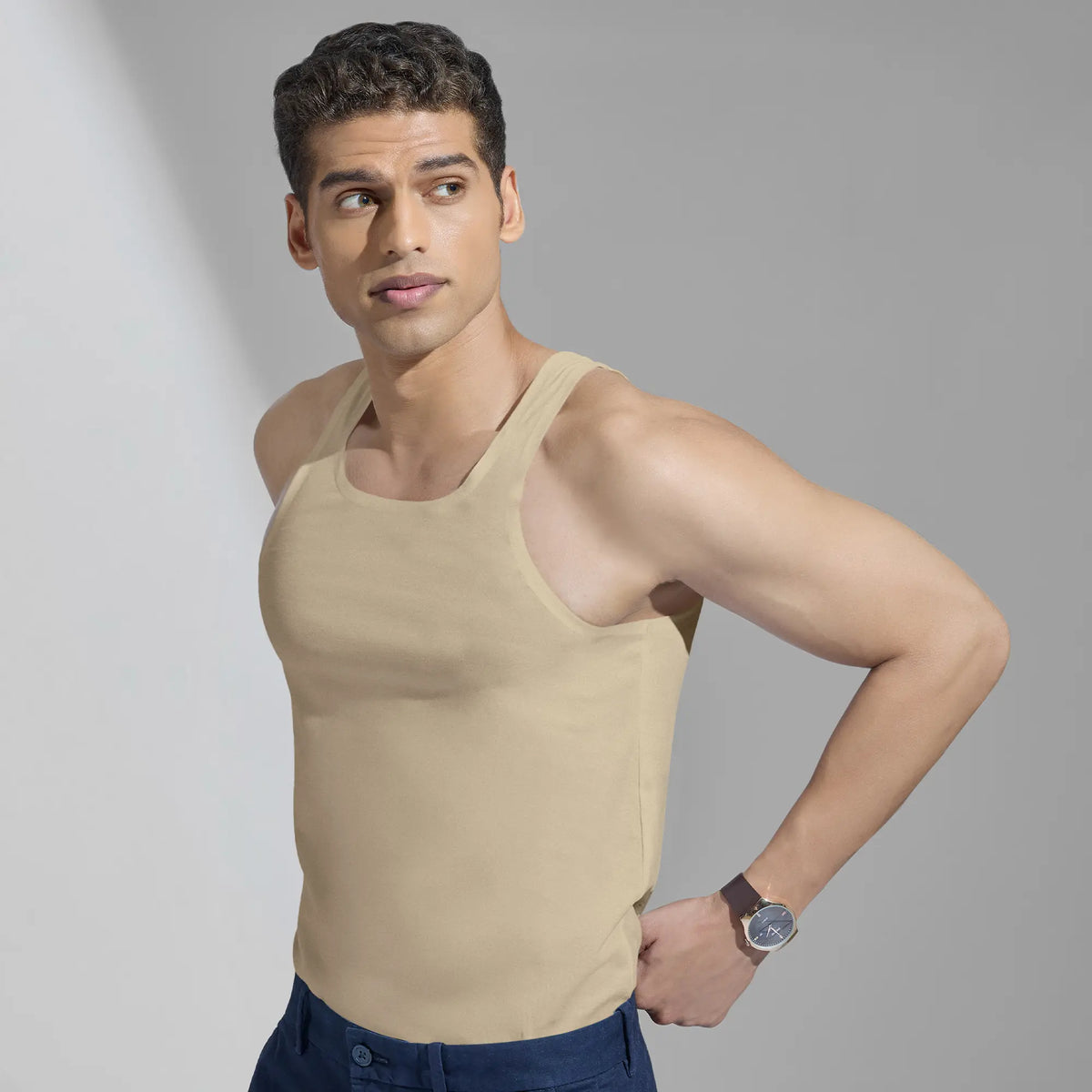 Invisible Vests Sand Brown - Pack of 3