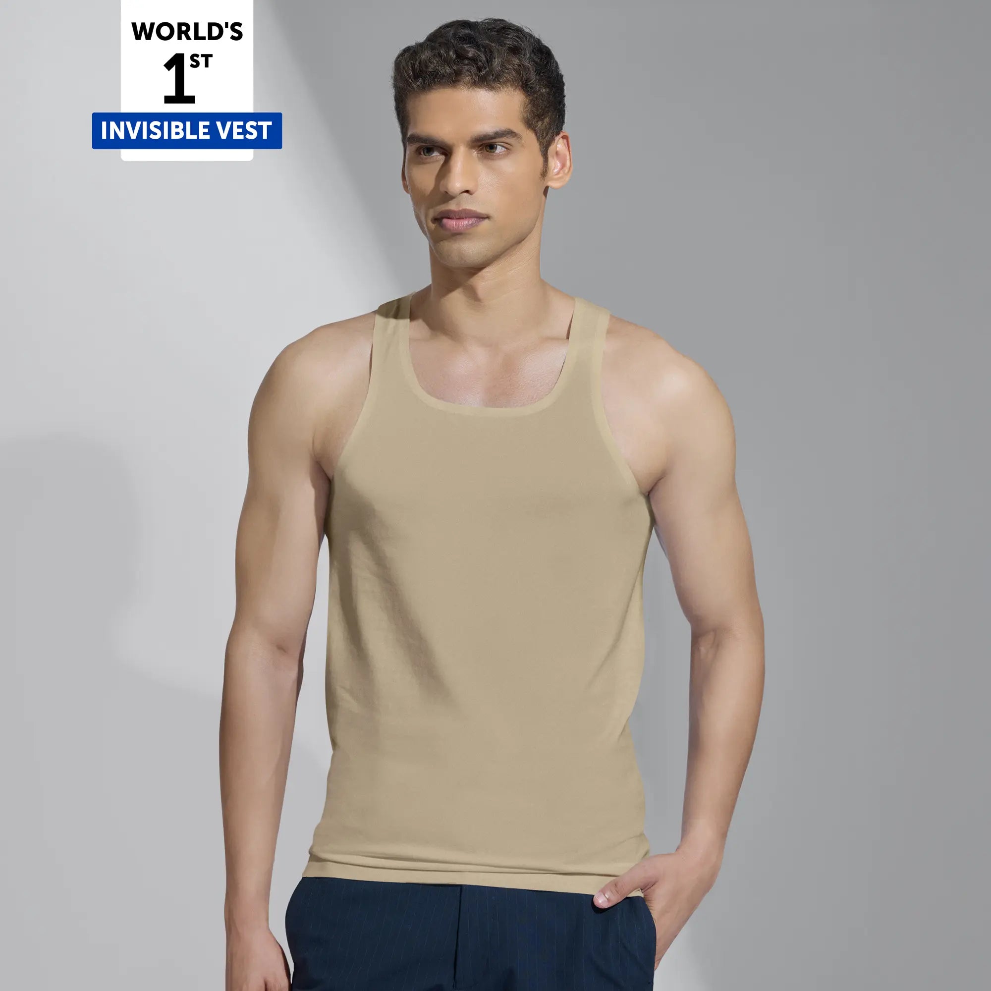 Element Invisible Vests Sand Brown