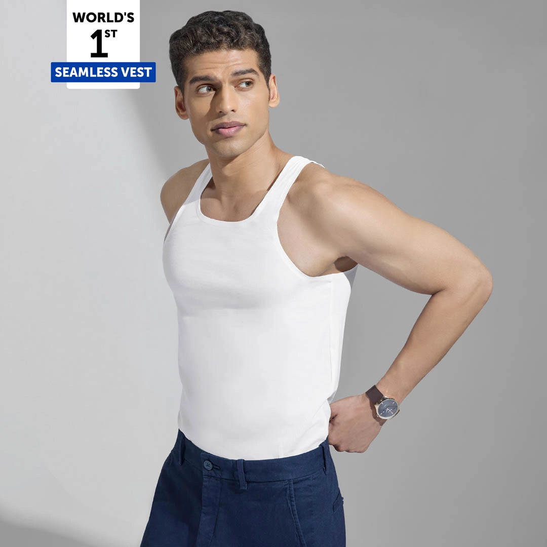 Element Invisible Vests Polar White