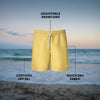 Aqua Swim Shorts Butter Yellow
