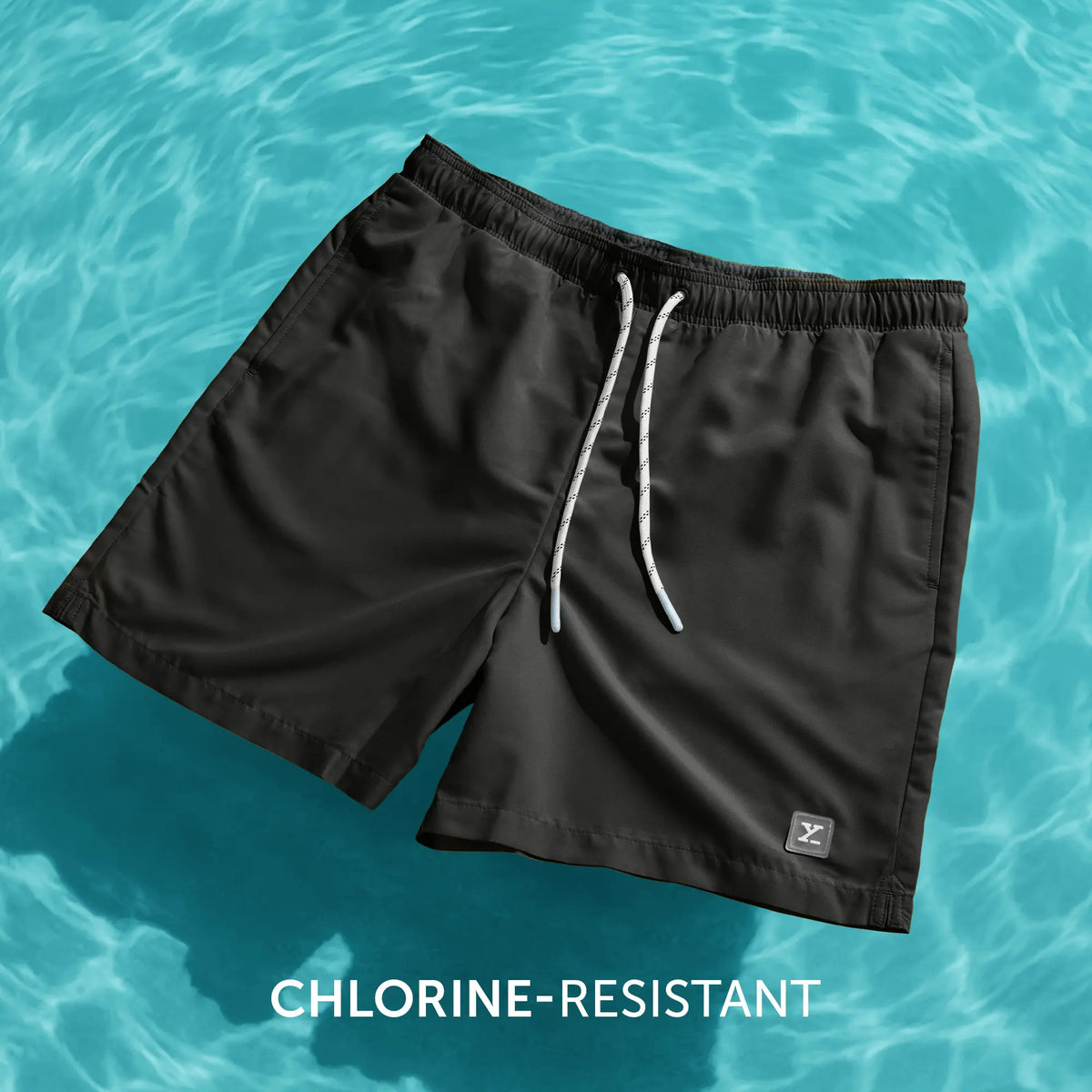 Aqua Swim Shorts Smoke Black