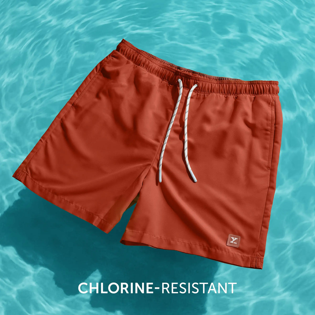 Aqua Swim Shorts Candy Red