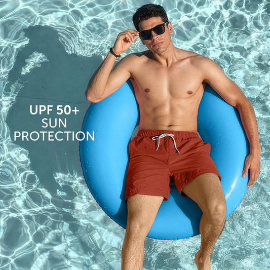 Aqua Swim Shorts Candy Red