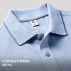 Accent Cotton Polo T-shirt - Sky Blue