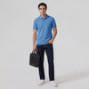 Accent Cotton Polo T-shirt - French Blue