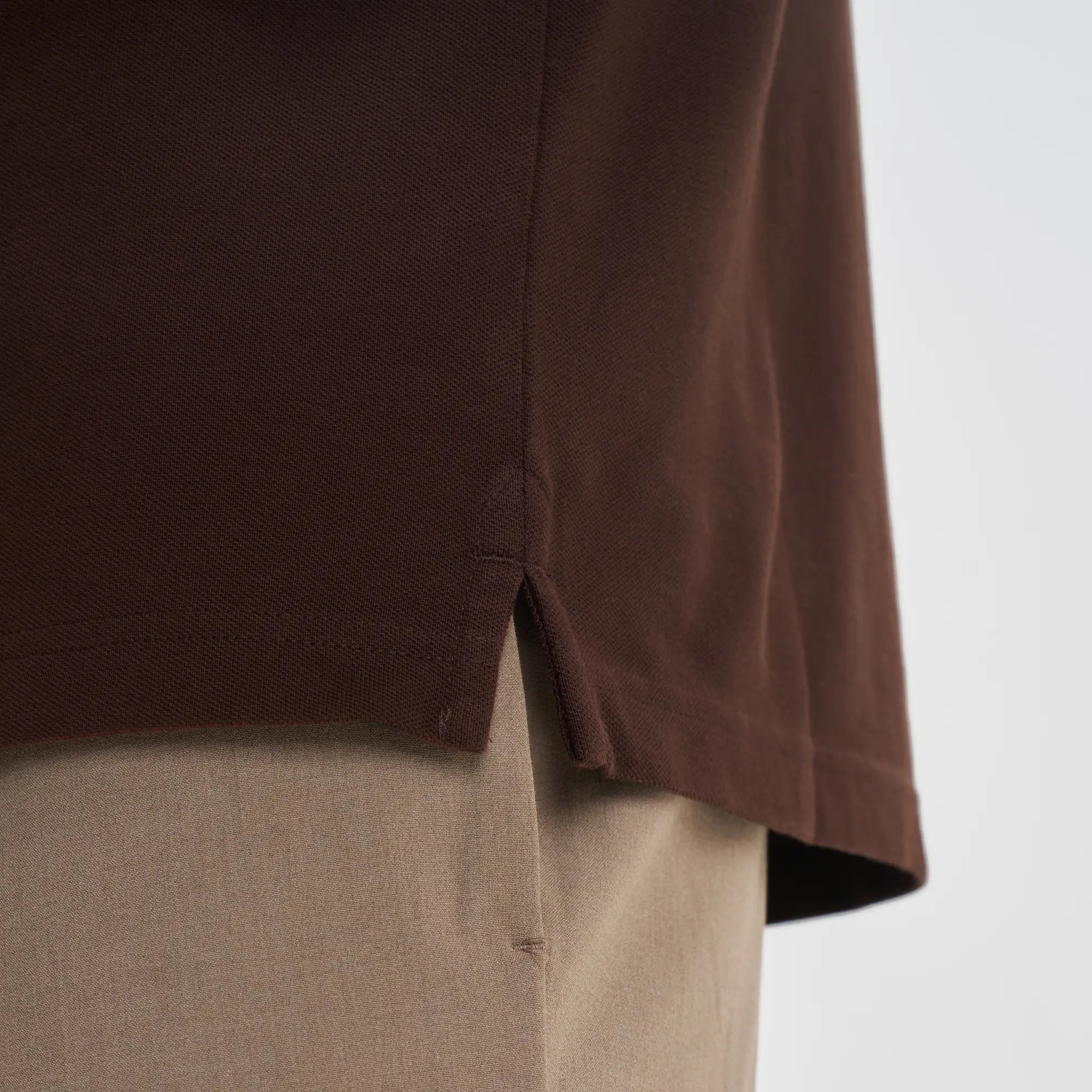 Full Sleeve Polo - Espresso Brown