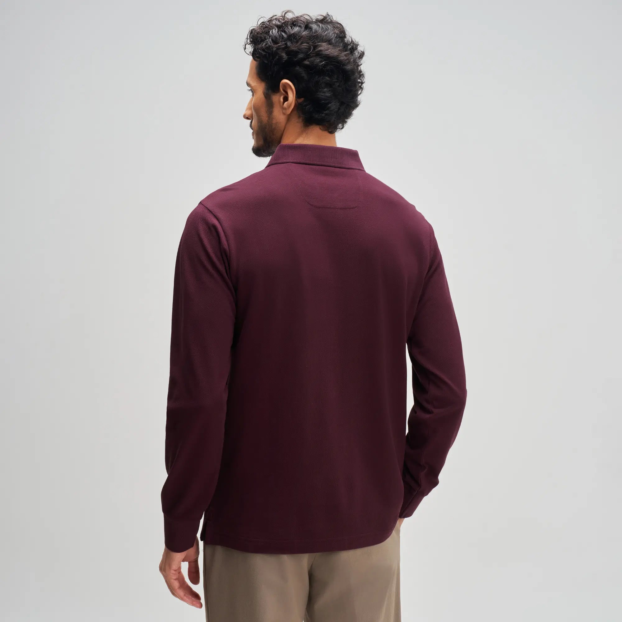 Full Sleeve Polo - Merlot Maroon
