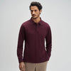 Full Sleeve Polo - Merlot Maroon