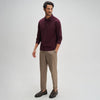 Full Sleeve Polo - Merlot Maroon