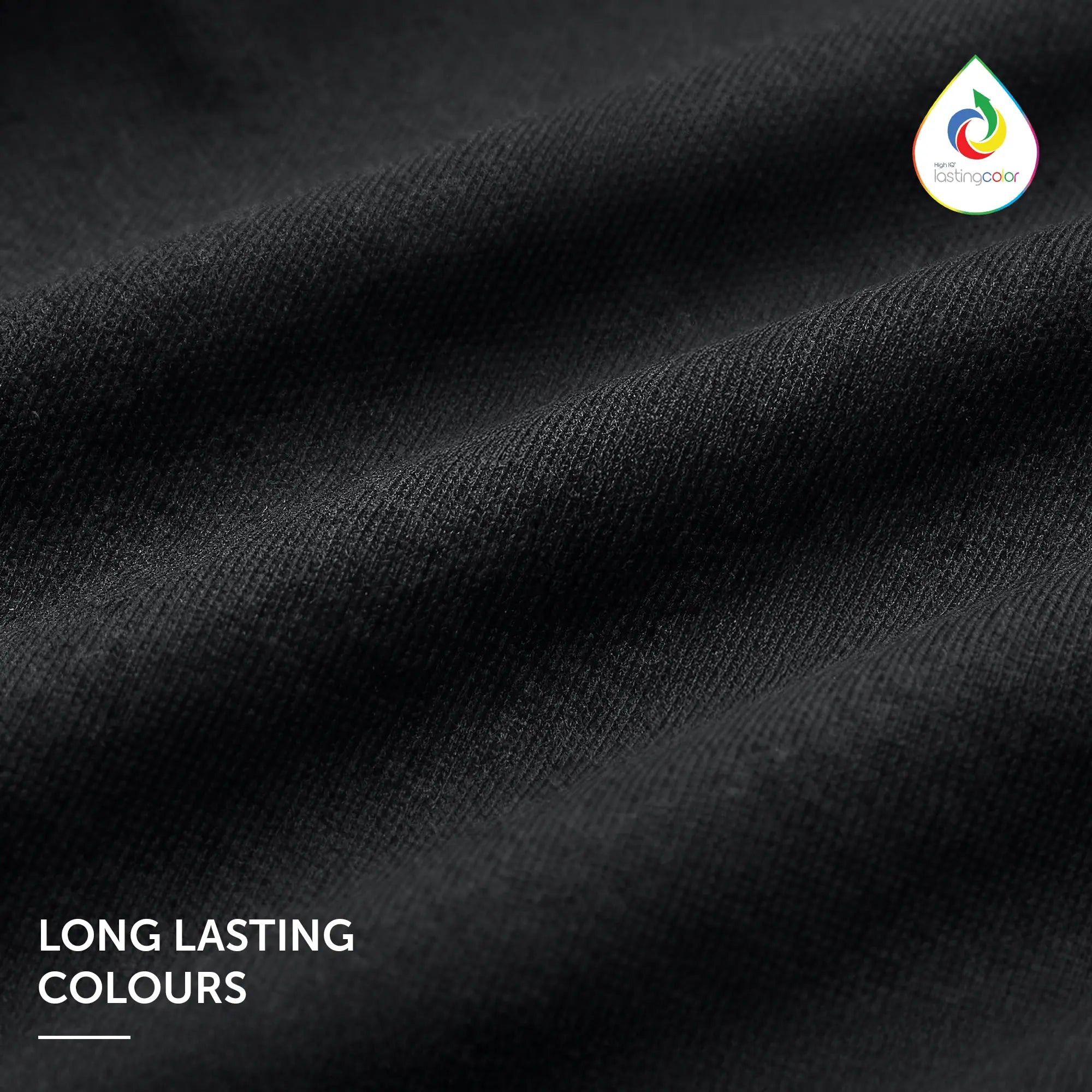 Full Sleeve Polo - Pitch Black