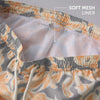 Printed Swim Shorts - Chrome Grey