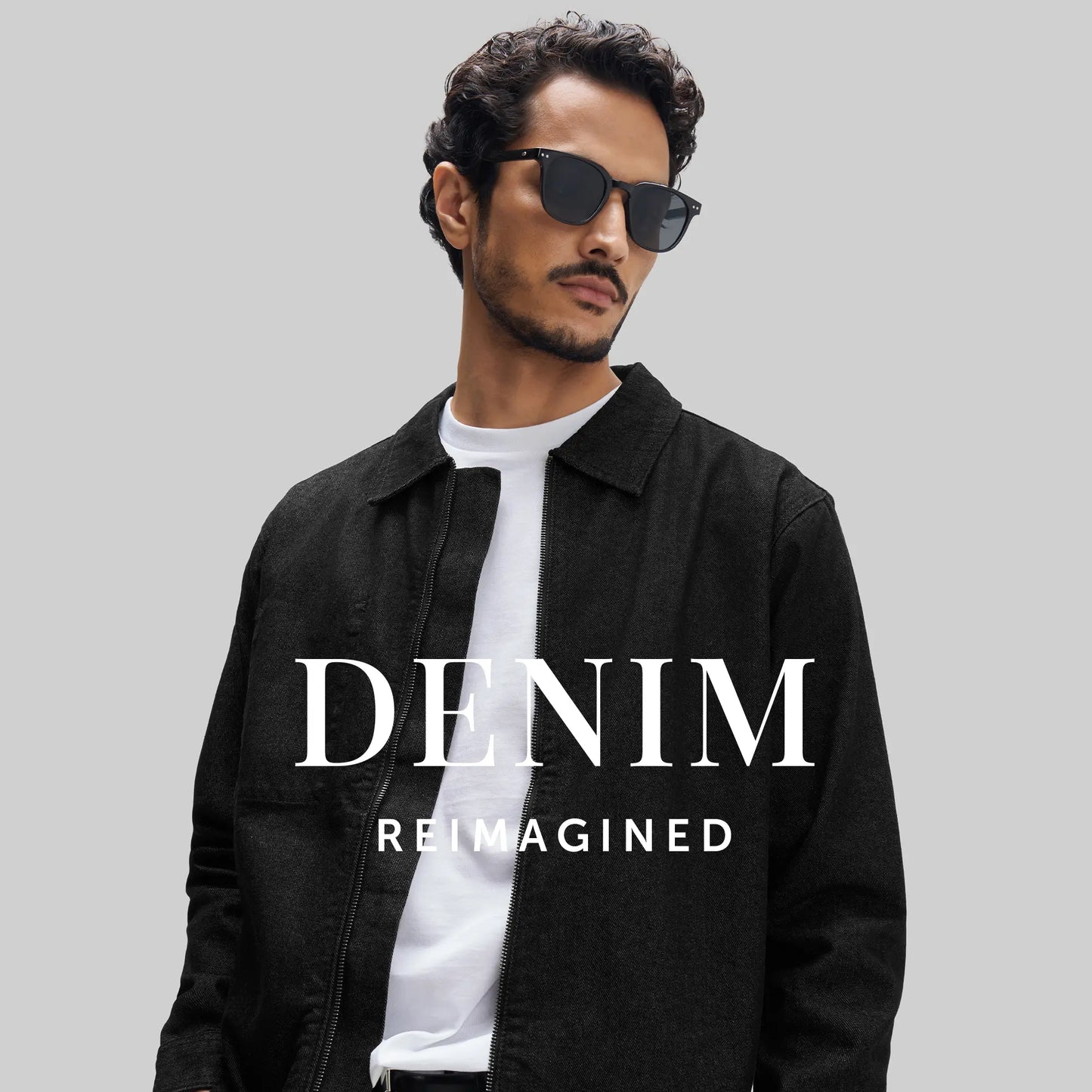 Denim Jacket - Pitch Black