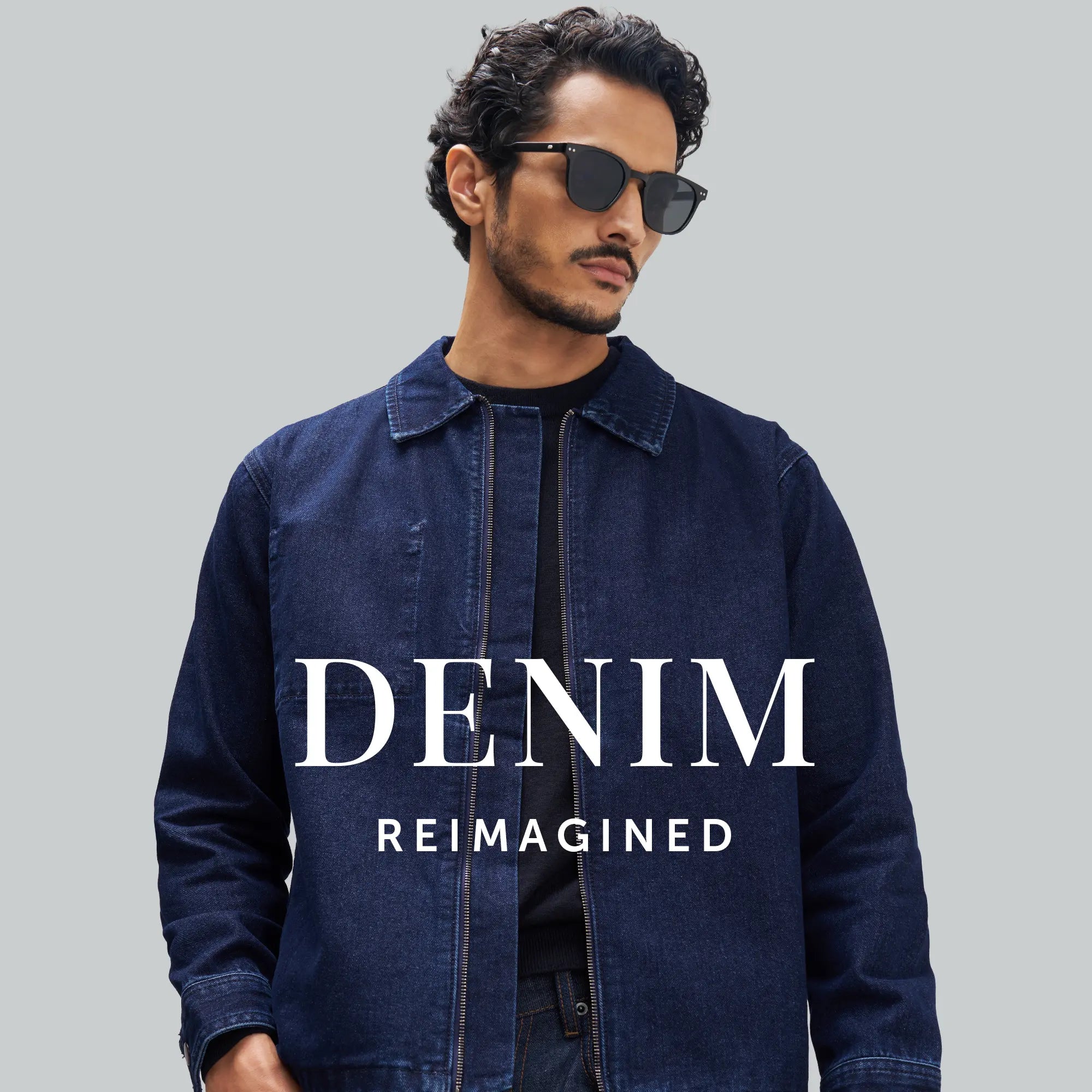 Denim Jacket - Midnight Blue