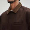 Cotton Canvas Jacket - Espresso Brown