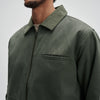 Cotton Canvas Jacket - Dusty Olive
