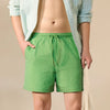 Seersucker Swim Shorts - Grass Green