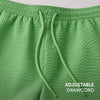 Seersucker Swim Shorts - Grass Green