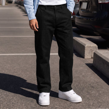 Denim Pants - Smokey Black