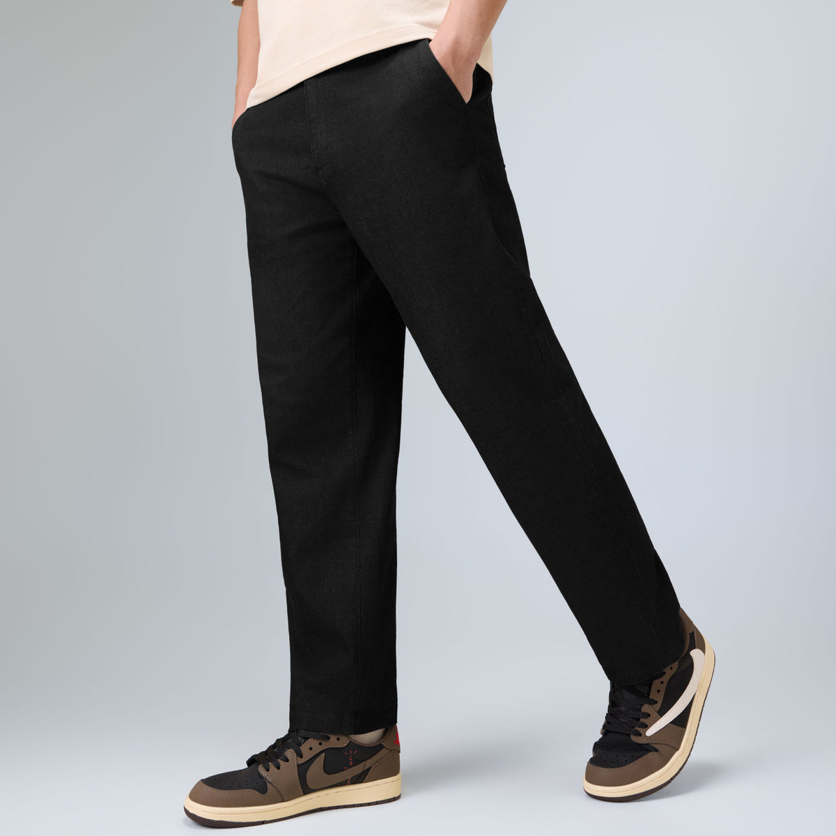 Denim Pants - Smokey Black