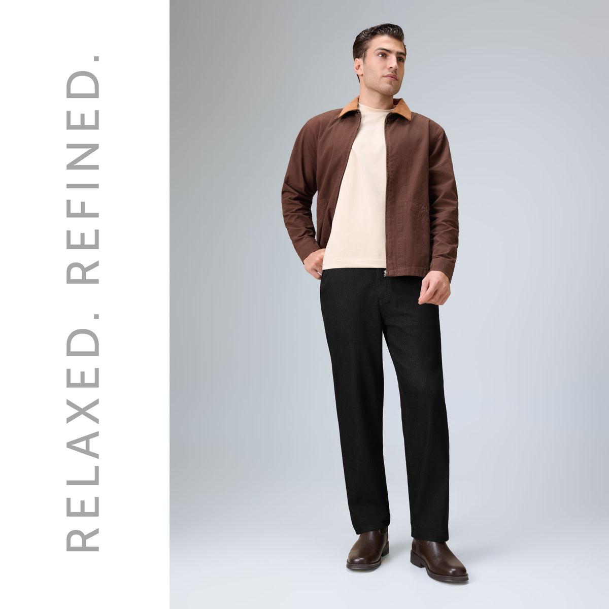 Denim Pants - Smokey Black