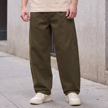 Barrel Pants - Wood Brown