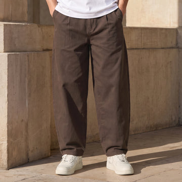 Barrel Pants - Espresso Brown