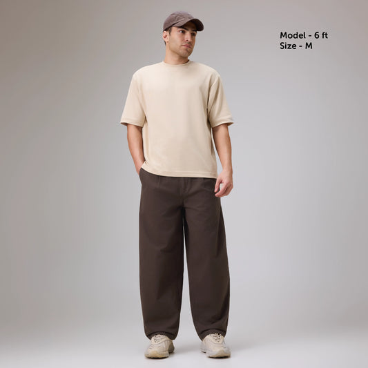 Barrel Pants - Espresso Brown