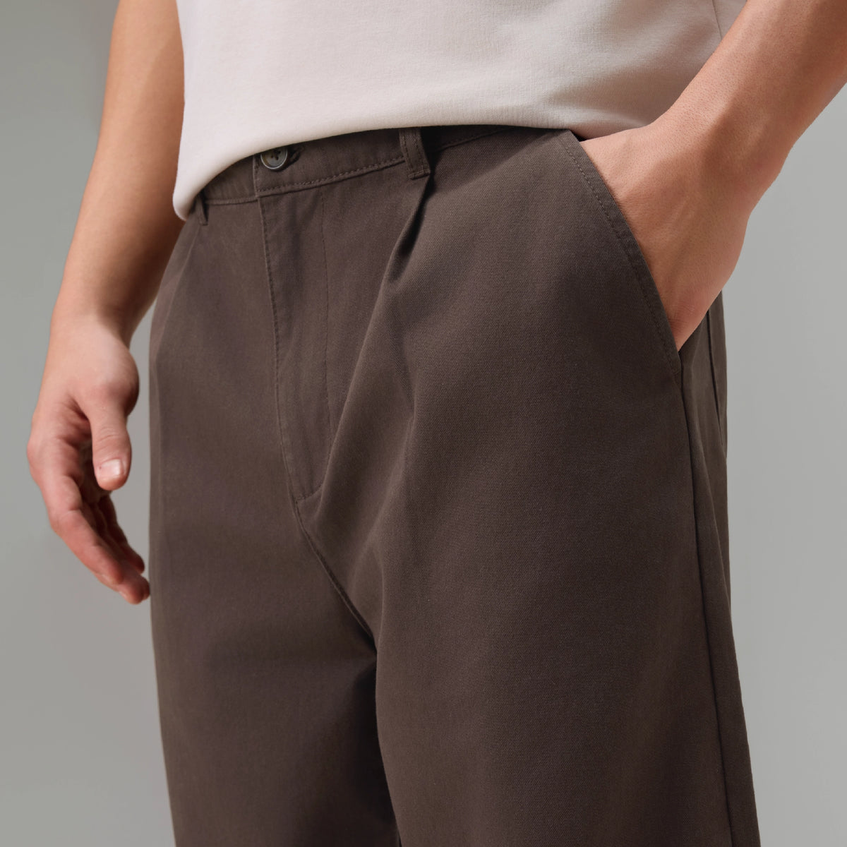 Barrel Pants - Espresso Brown