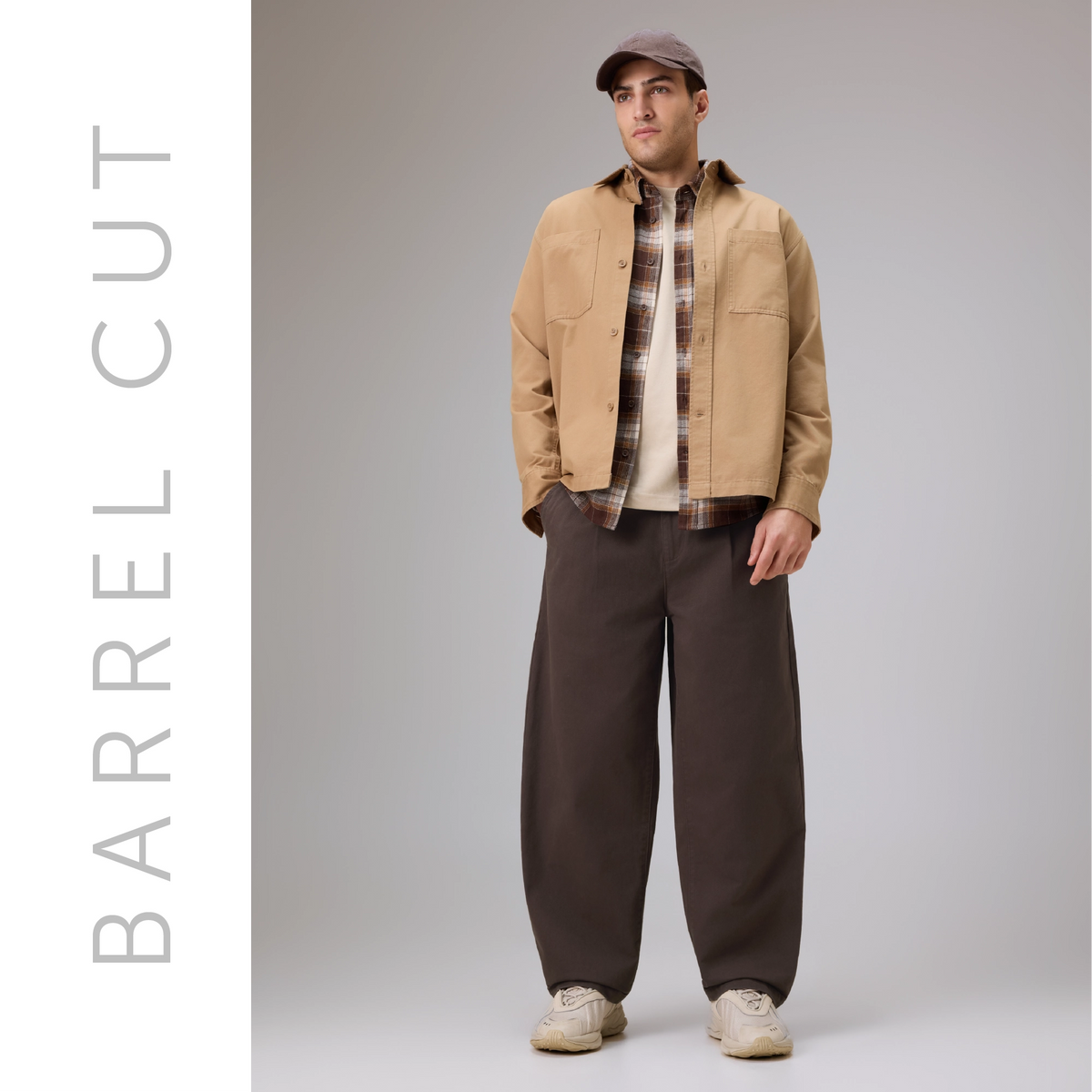 Barrel Pants - Espresso Brown