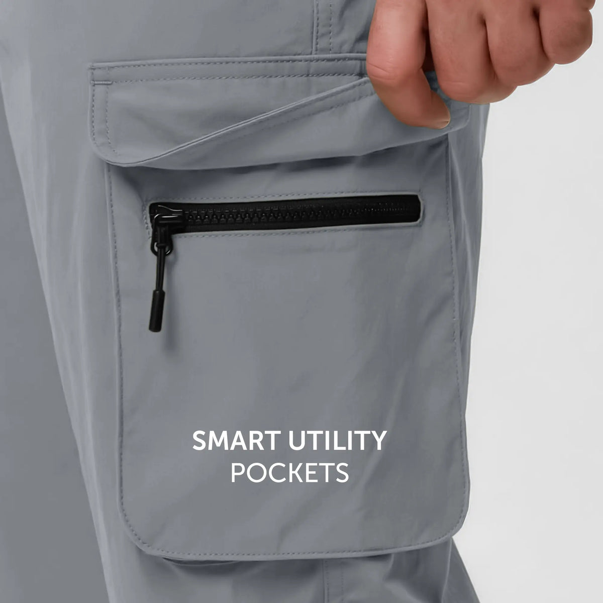 Moveo Cargo Joggers Ash Grey