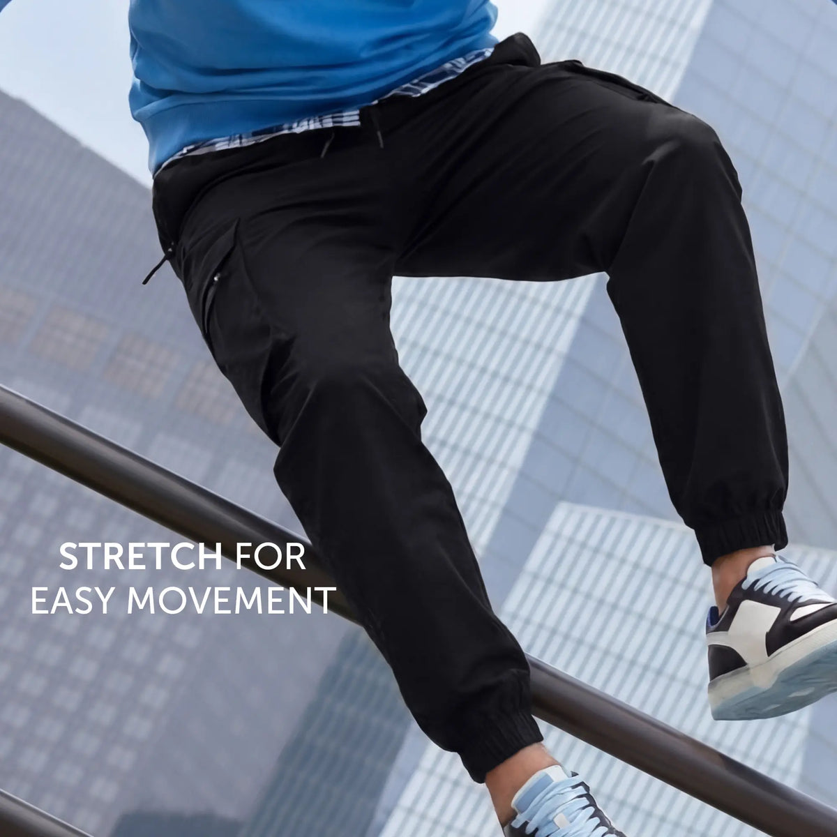Moveo Cargo Joggers Pitch Black