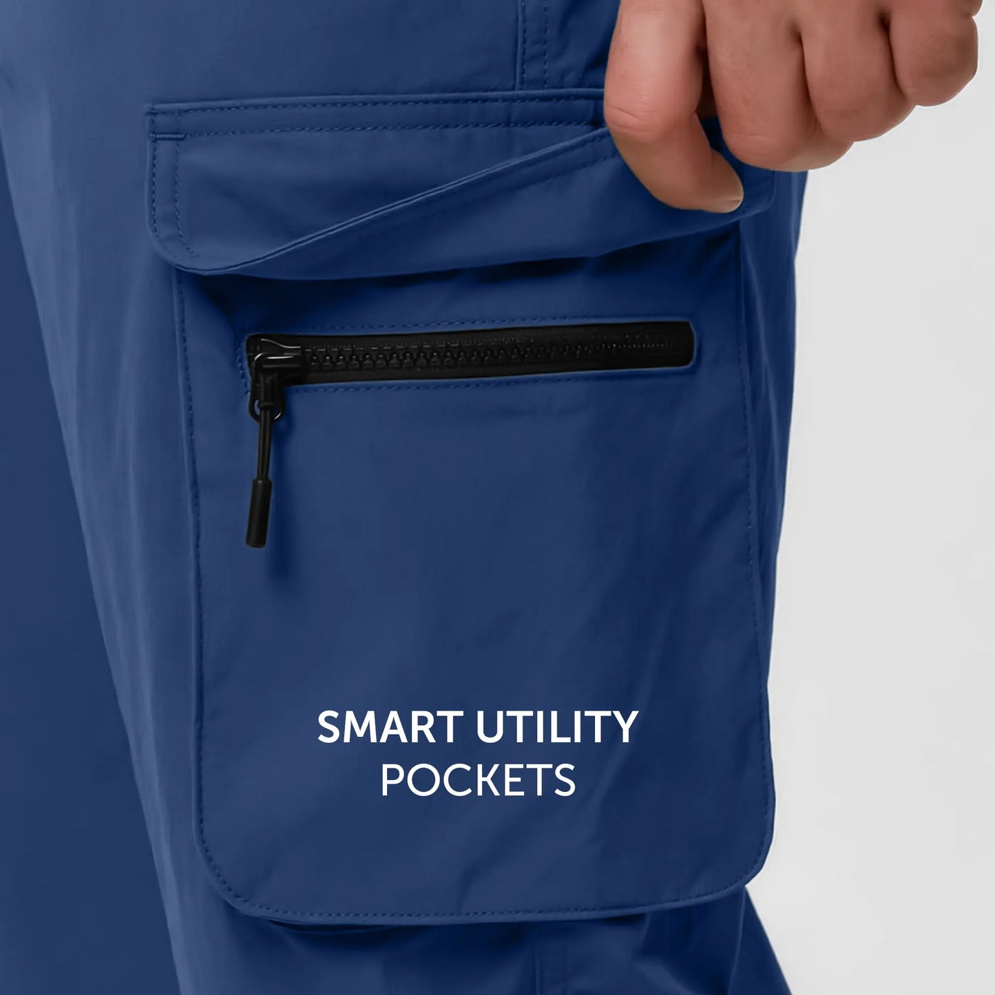 Moveo Cargo Joggers Yale Blue