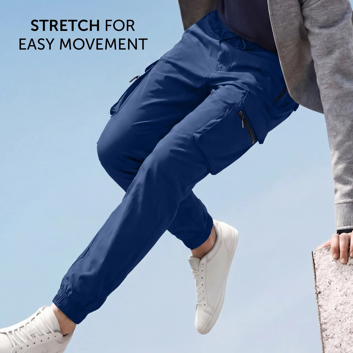Moveo Cargo Joggers Yale Blue