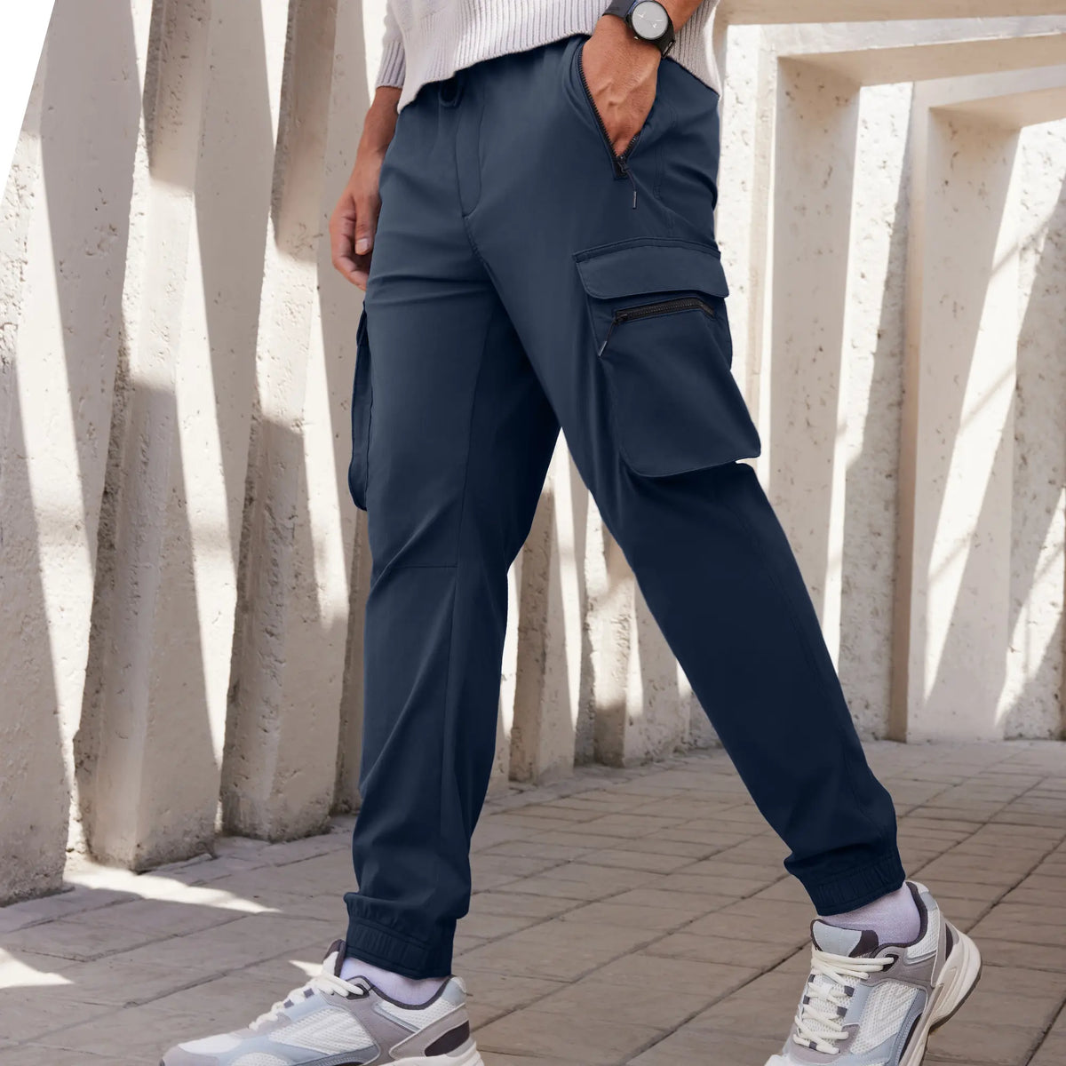 Moveo Cargo Joggers Midnight Blue