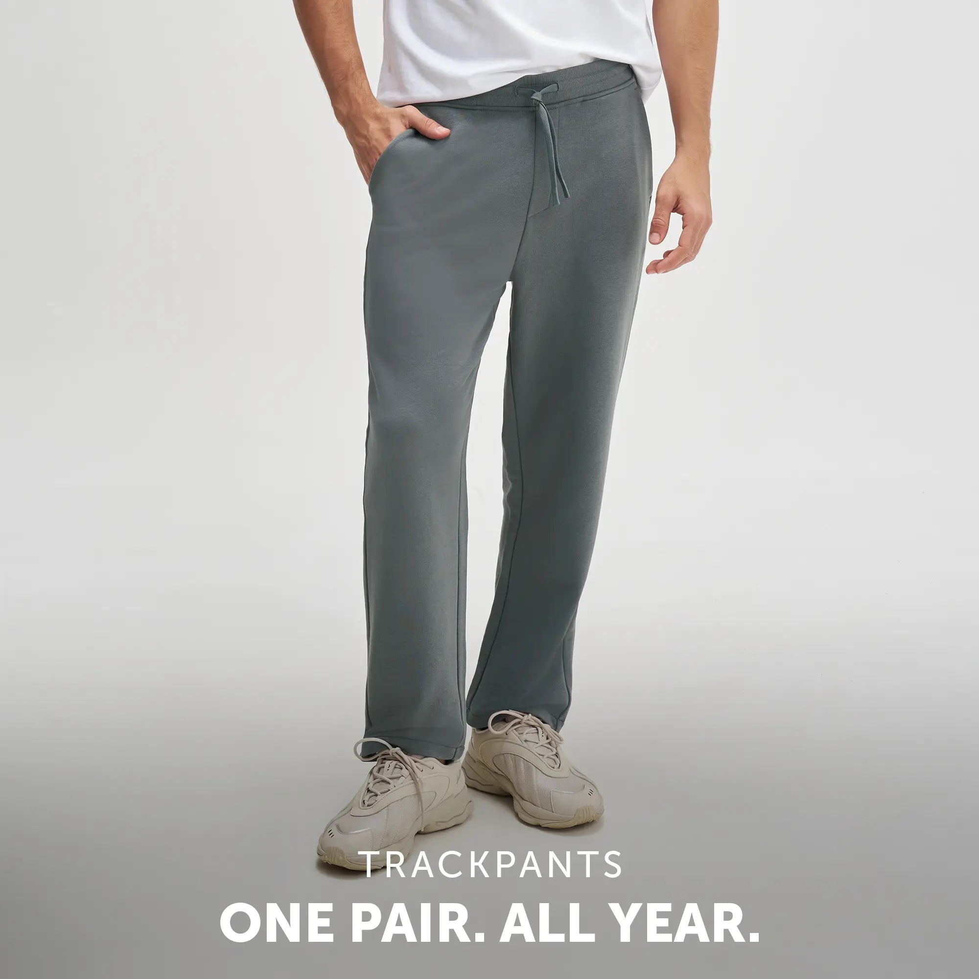All-Season Trackpants - Pewter Grey