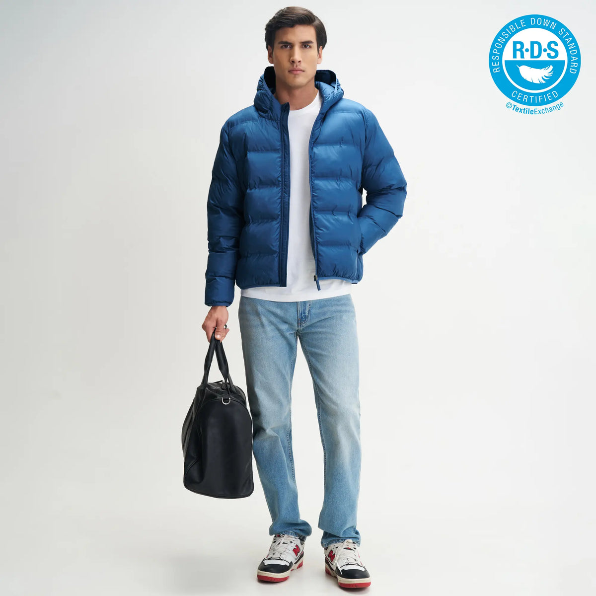 Ultra-Warm Puffer Jacket - Royal Blue