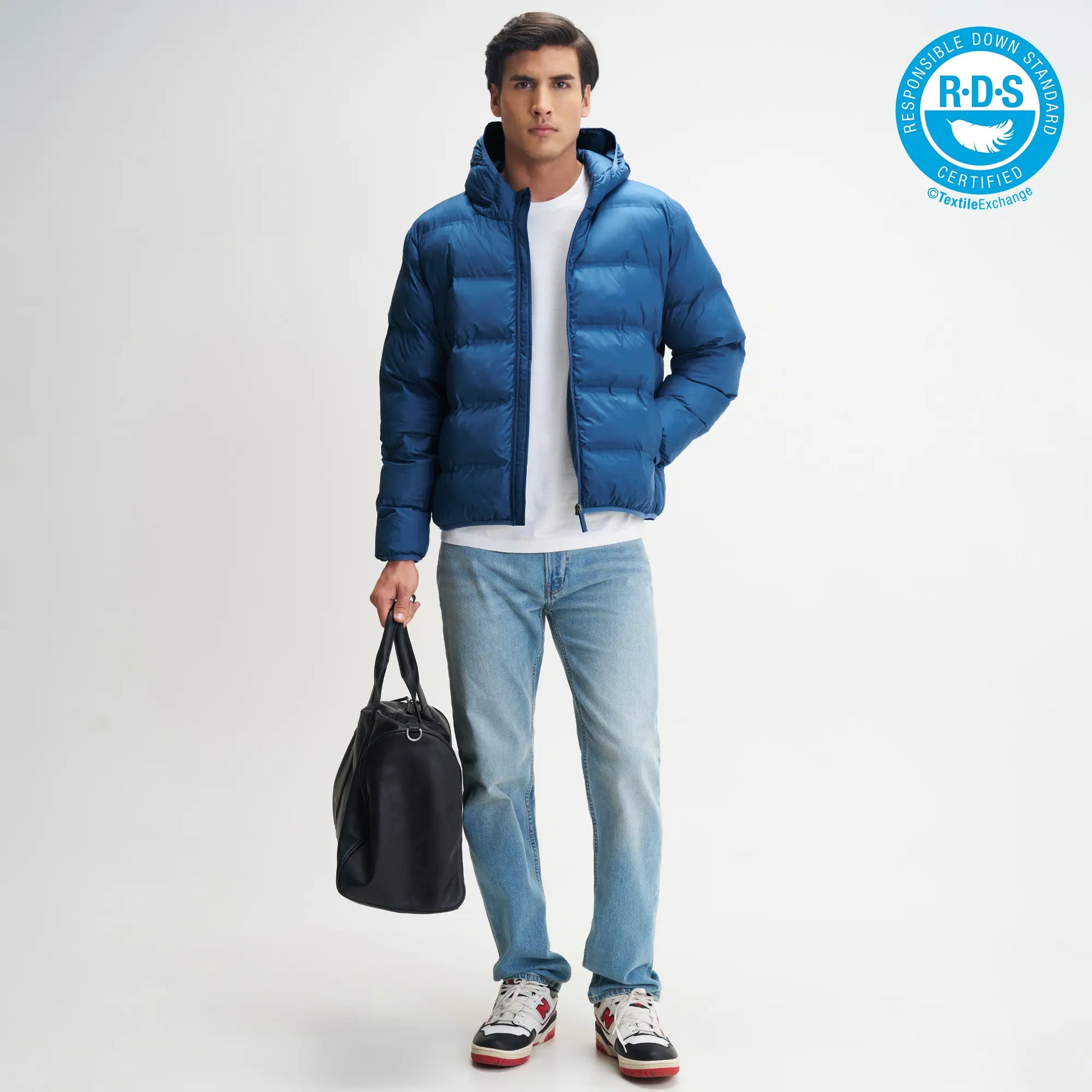 Ultra-Warm Puffer Jacket - Royal Blue