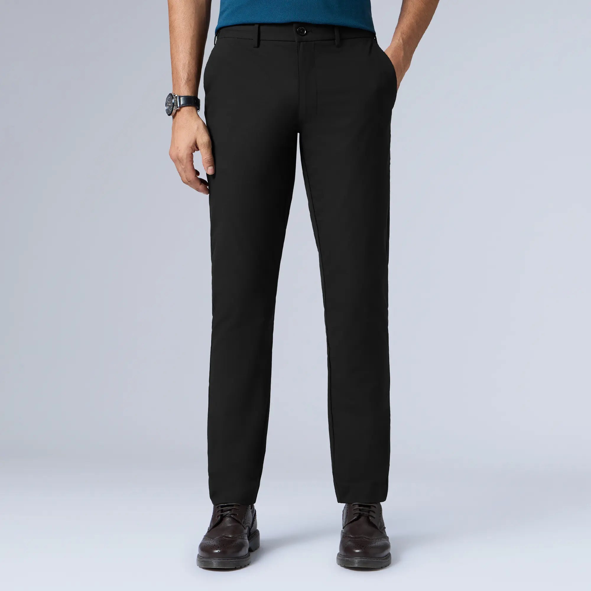 Mens_Kinetic_Polyester_Mobile_Pants_Pitch_Black_Front