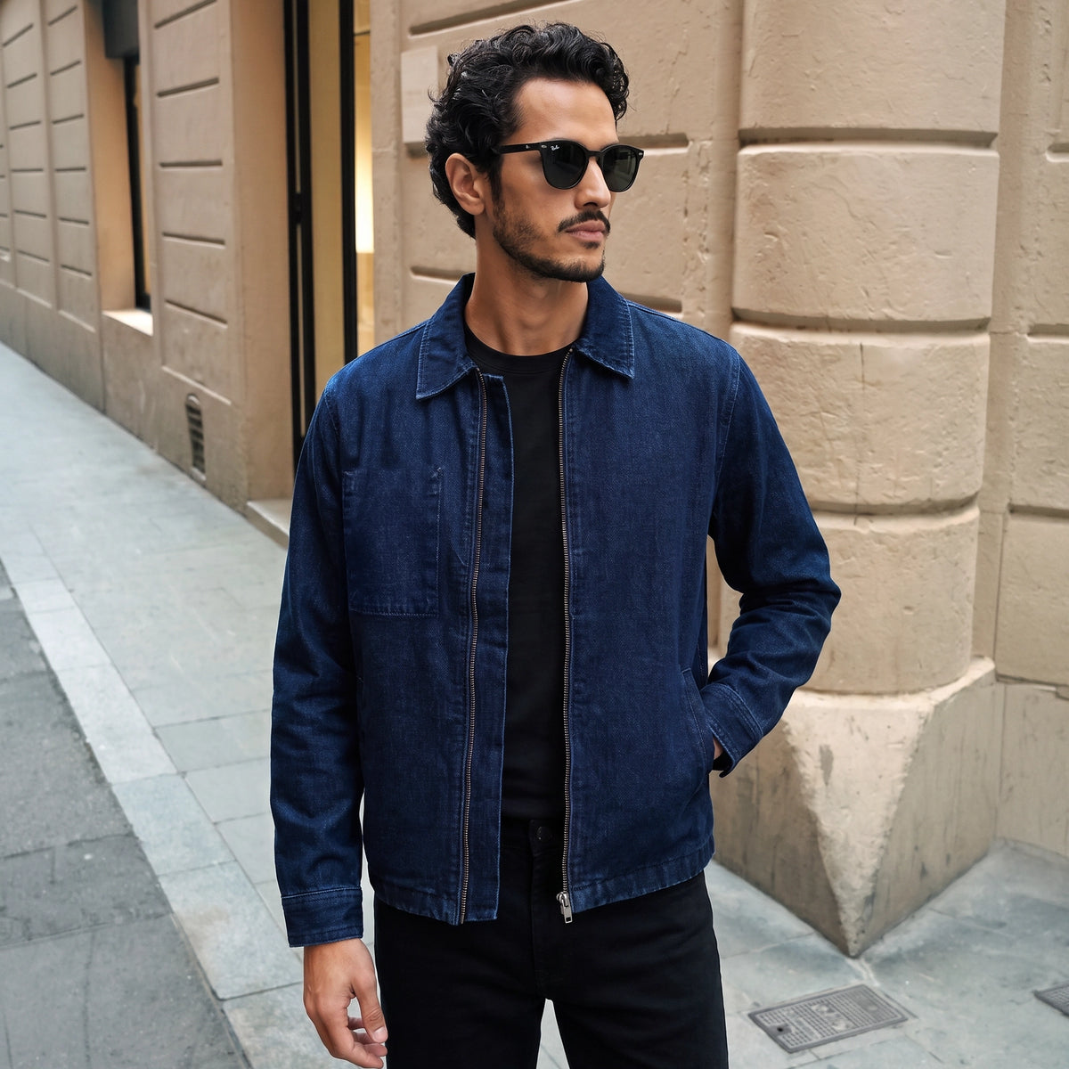 Denim Jacket - Midnight Blue – XYXX Apparels